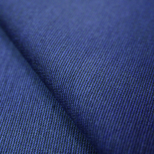 Meet Milk micro-stripe Tencel ponte knit - lapis/black 1.5 yds