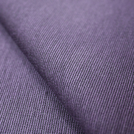 Meet Milk micro-stripe Tencel ponte knit - wisteria/black