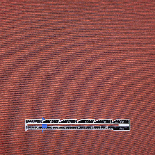 Meet Milk micro-stripe Tencel ponte knit - cider/black 1 yard