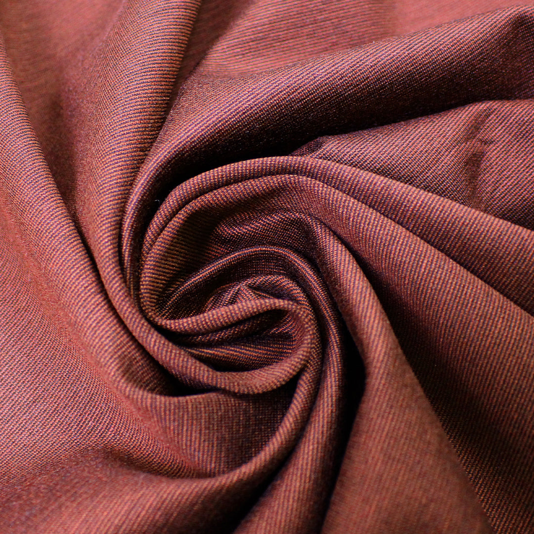 Meet Milk micro-stripe Tencel ponte knit - cider/black 1.75 yd