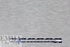 Designer 4-way stretch heathered viscose blend ponte - ash grey 1.75 yds