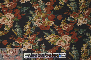 NY designer autumn nocturne printed ponte