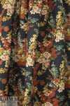 NY designer autumn nocturne printed ponte