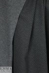 Italian diagonal stripe yarn-dyed 4-way stretch ponte
