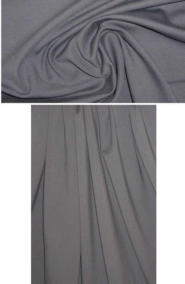 Mi11y 4-way stretch ponte - urban gray