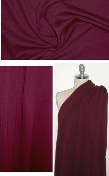 Eileen Fisher 4-way stretch ponte - wine