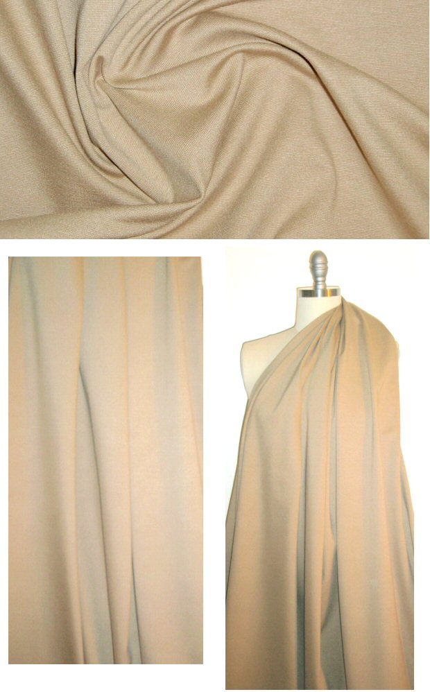 Eileen Fisher 4-way stretch ponte - taupe