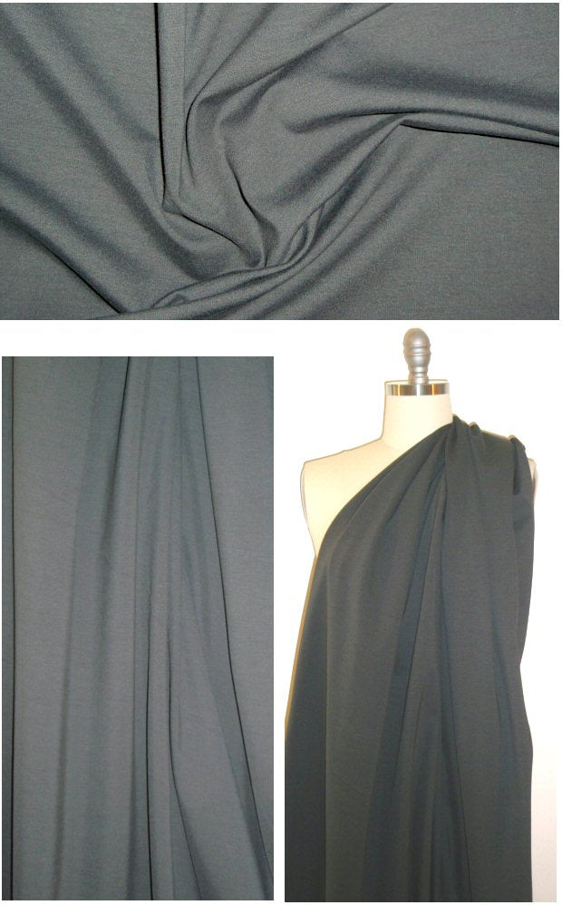 Tahari 4-way stretch ponte - tealy gray