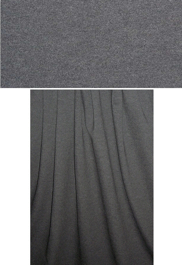 St. John 4-way stretch ponte - charcoal 1.9 yds