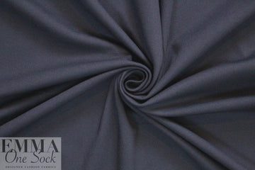 4-way stretch rayon blend ponte - midnight 1.5 yd