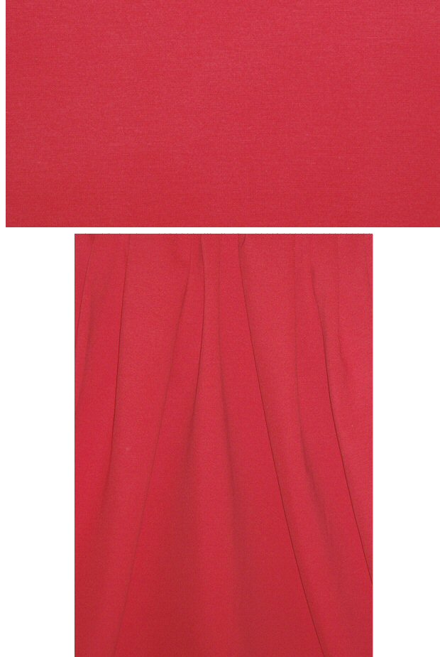 4-way stretch rayon blend ponte - classic red 1.125 yds