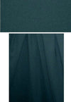 4-way stretch rayon blend ponte - deep teal 1.33 yds