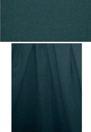 4-way stretch rayon blend ponte - deep teal 1.33 yds