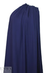 4-way stretch rayon blend ponte - blueberry 2 yds