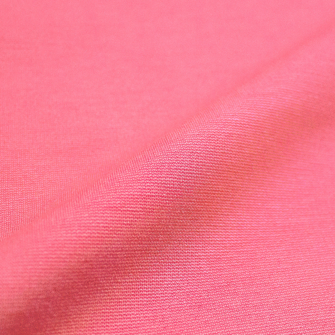 high quality rayon blend ponte - camellia rose 1.75 yd