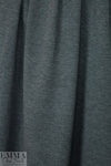 4-way stretch rayon blend ponte - charcoal 1.625 yd