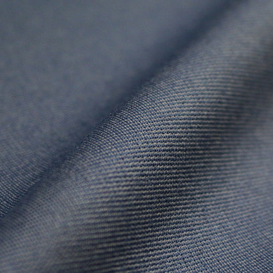 premium micro-stripe rayon blend ponte - navy/smoke