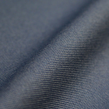 premium micro-stripe rayon blend ponte - navy/smoke 2 yd
