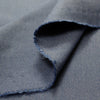 premium micro-stripe rayon blend ponte - navy/smoke 1.25 yds