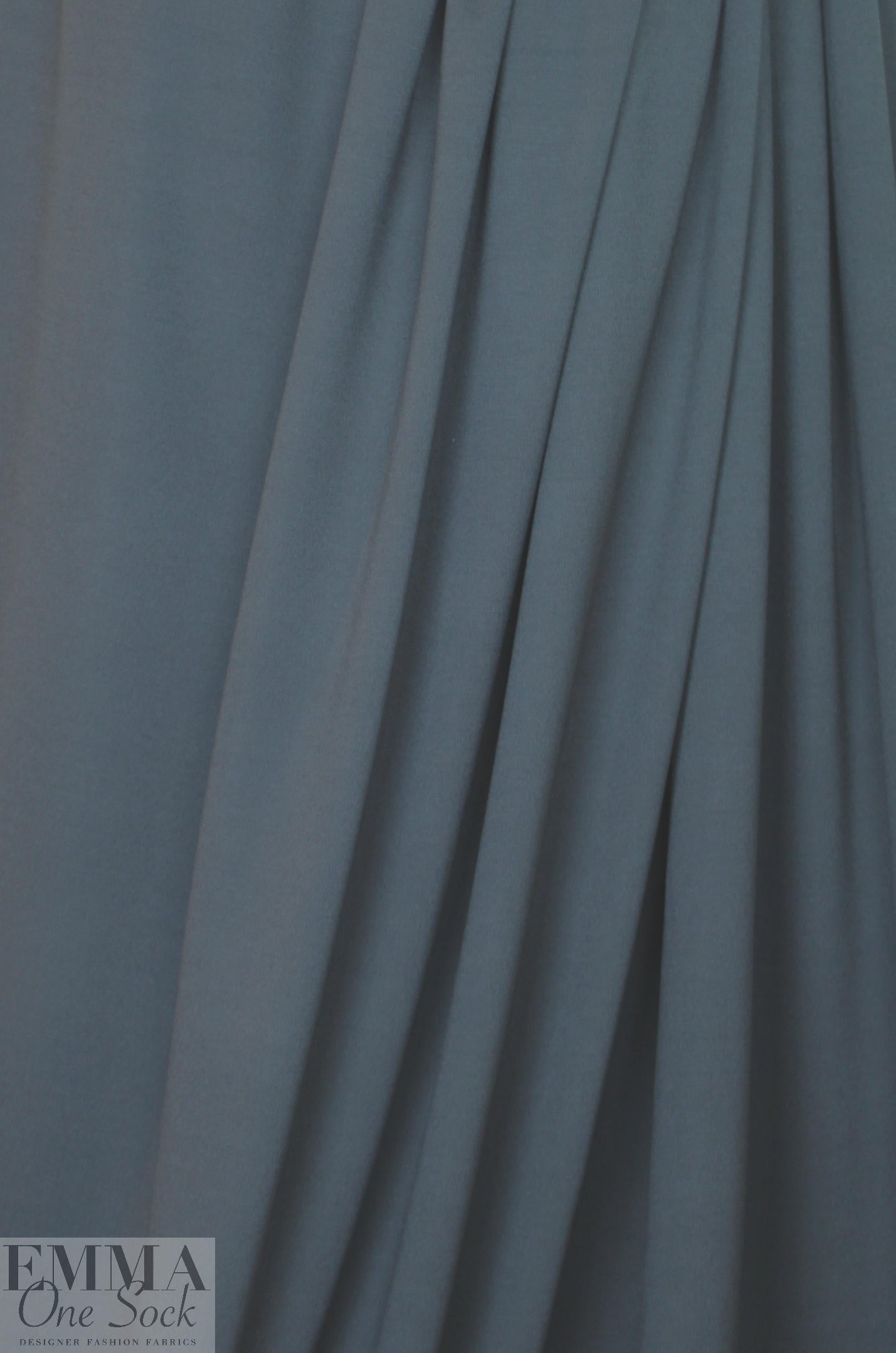 4-way stretch rayon blend ponte - gunmetal 1.25 yds