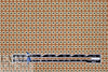NY designer mod mini flowers ponte - pecan/parchment/black .75 yds