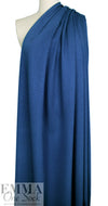 NY designer blue/black diagonal stripe rayon blend ponte