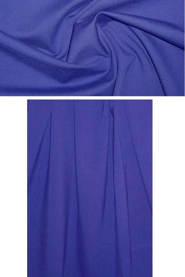 NY designer 4-way super beefy ponte - deep grape