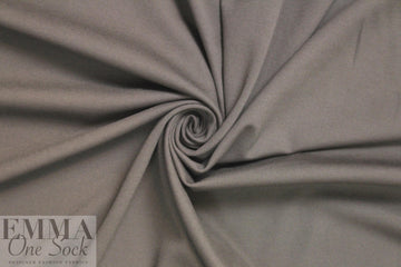 4-way stretch rayon blend ponte - putty .875 yds
