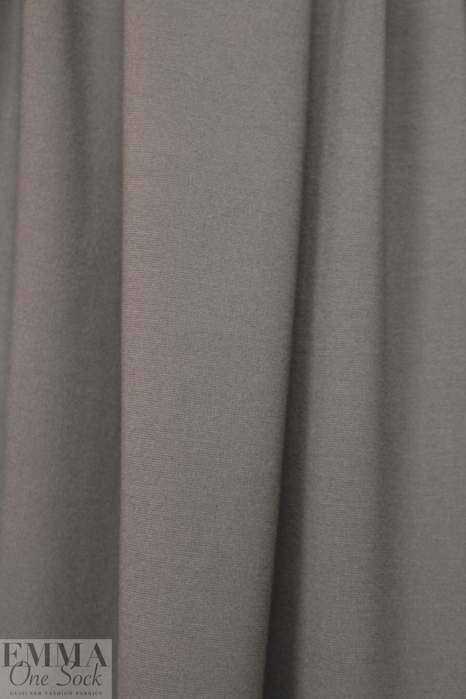 4-way stretch rayon blend ponte - putty 1 yard
