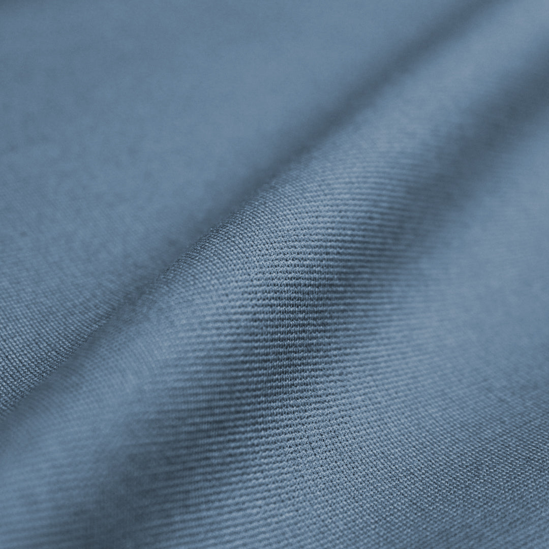 premium rayon blend ponte - heather blue 1.95 yds