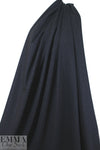 NY designer charcoal/black crosshatch 4-way stretch ponte