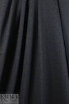 NY designer charcoal/black crosshatch 4-way stretch ponte