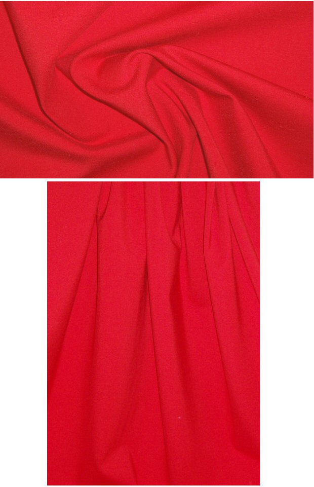 NY designer 4-way super beefy ponte - red .875 yds