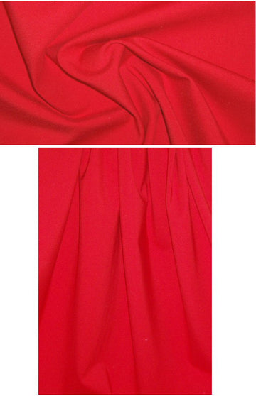 NY designer 4-way super beefy ponte - red .875 yds