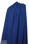 4-way stretch rayon blend ponte - ultramarine .75 yds