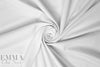 4-way stretch rayon blend ponte - white, Oeko-Tex Cert. 1.625 yds