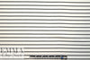 4-way stretch ponte - creamy white/black 1.125 yds