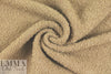 The0ry textured poodle boucle' wool coating - camel 2.75 yd