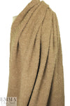 The0ry textured poodle boucle' wool coating - camel