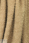 The0ry textured poodle boucle' wool coating - camel 1 yard