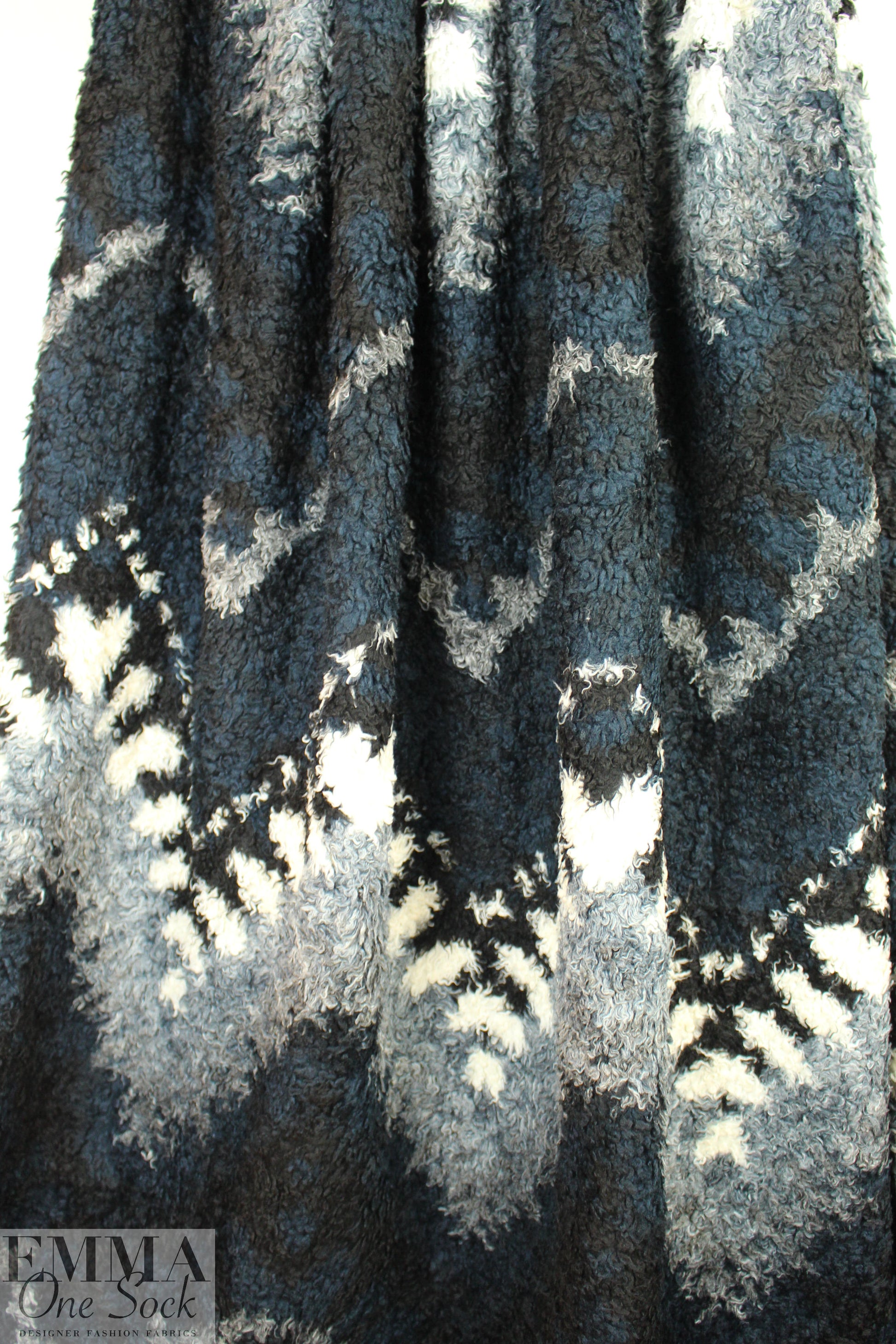 Trin@ Turk oversized chevron fun fur 1.6 yds