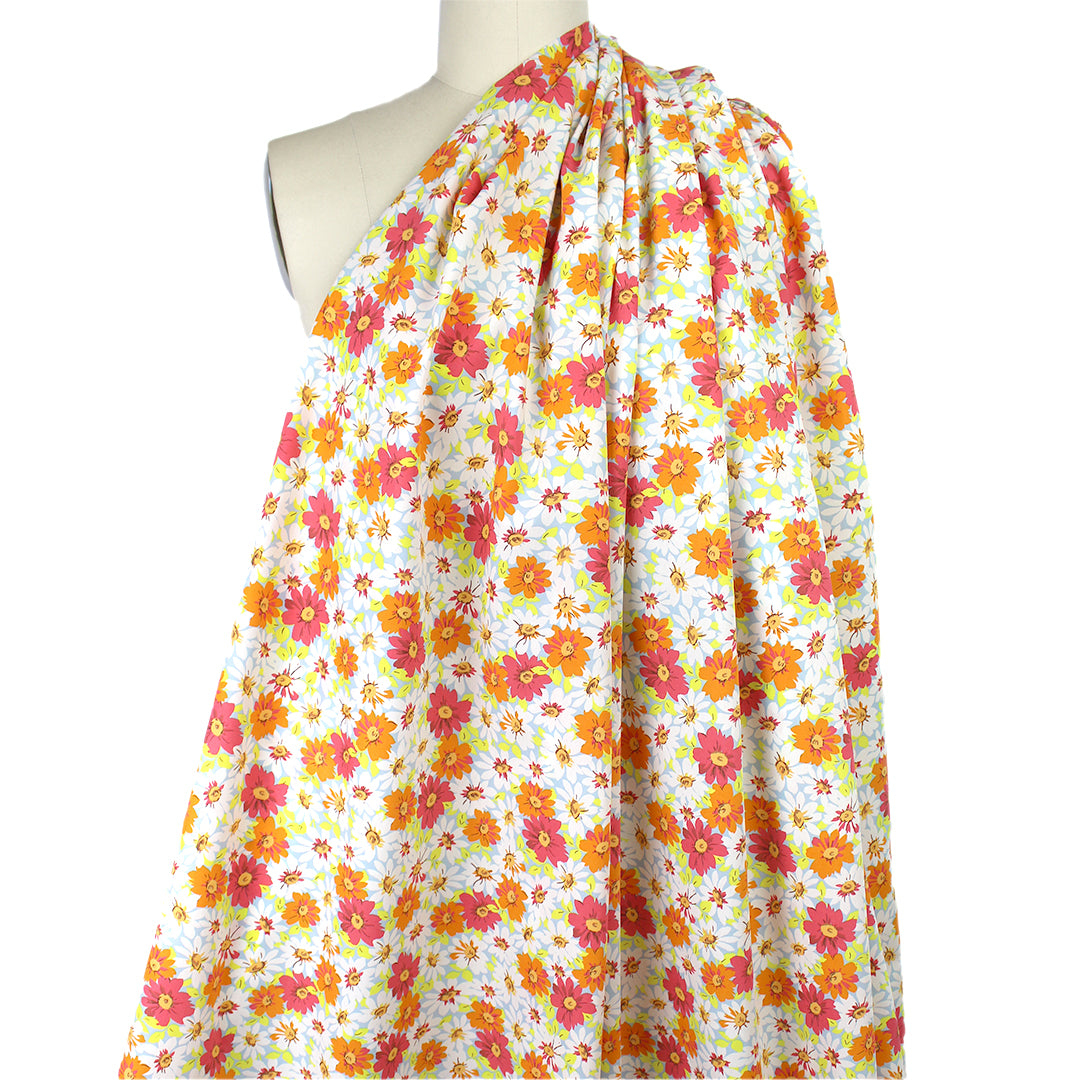 Italian 'summer bliss' cotton shirting 1.875 yd