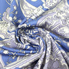 Italian 'paisley vines' cotton poplin .5 yds