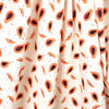 CA designer 'papaya party' cotton poplin 1.5 yds