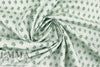 CA designer 'tiny leaves' cotton poplin, Oeko-Tex certified 1.625 yd