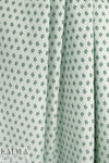 CA designer 'tiny leaves' cotton poplin, Oeko-Tex certified 1 yard