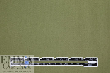 MTM 'paper touch' organic GOTS cotton poplin - olive 1.375 yds