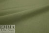 MTM 'paper touch' organic GOTS cotton poplin - olive 1.375 yds