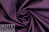 MTM 'paper touch' organic GOTS cotton poplin - plum 2 yd
