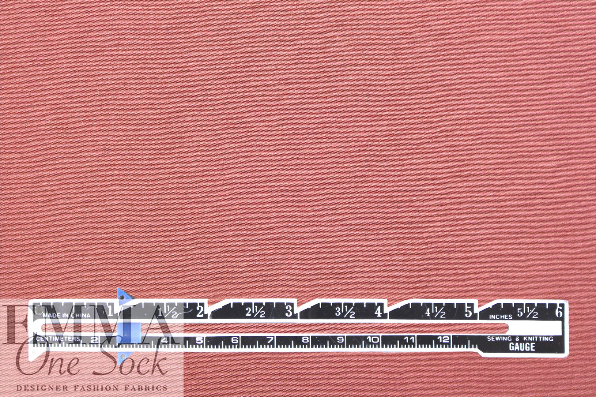 'paper touch' organic GOTS cotton poplin - rosewood .875 yds